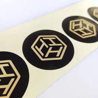  RL006 Custom Circle Stickers - Printing Stickers