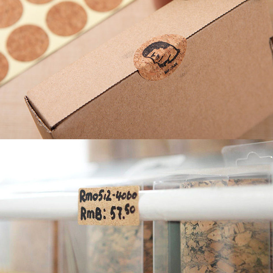 Wooden Labels Sticker Self Adhesive Waterproof Bottle Tags
