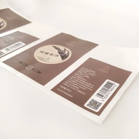 Customized Adhesive Label Stickers and Wine Bottle Labels