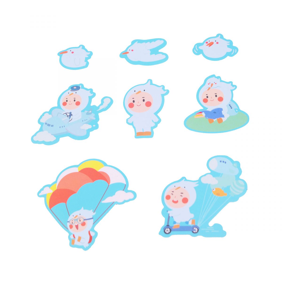 Fun Cartoon Stickers
