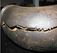 Cracks of High Pressure Bends