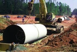 Installation of Water Supply Steel Pipes with Large Diameters (Part One)