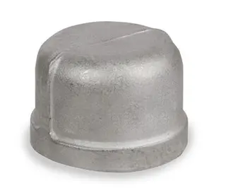 SS 316 Threaded Cap, 1/4 Inch, 150 PSI, NPT, ACI Grade CF8M
