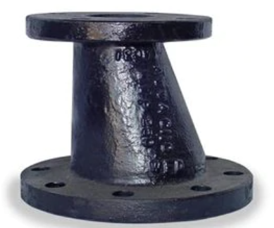 Ductile Iron Eccentric Reducer, 3 x 2 Inch, 150 PSI, Flanged