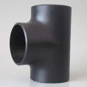 ANSI B16.9 Equal Tee, ASTM A234 WPB, 6 Inch, SCH 80, BW