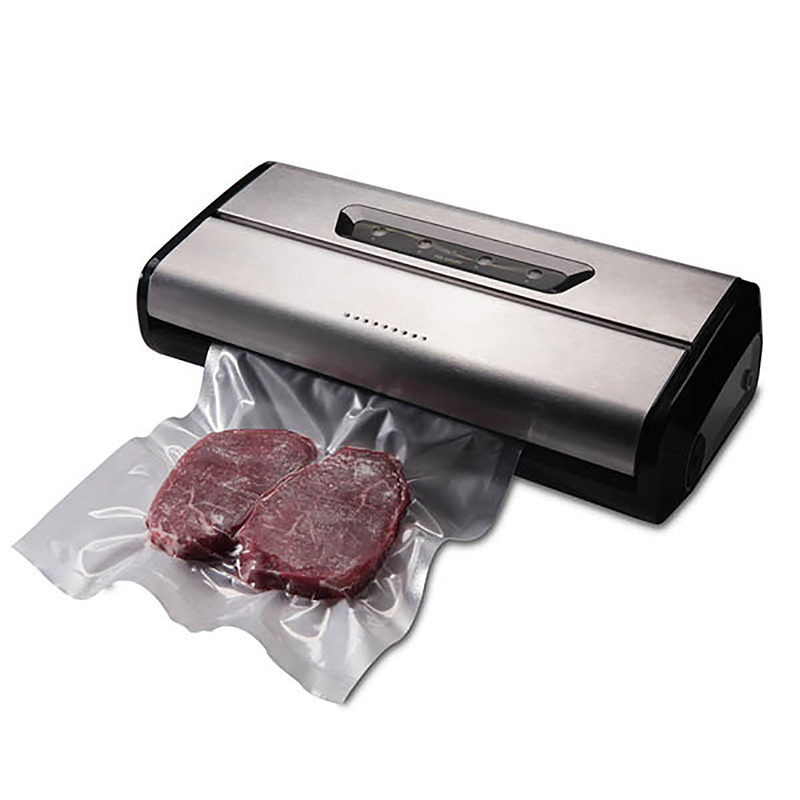 Compact Vacuum Sealer with Stainless Steel Housing, 175W