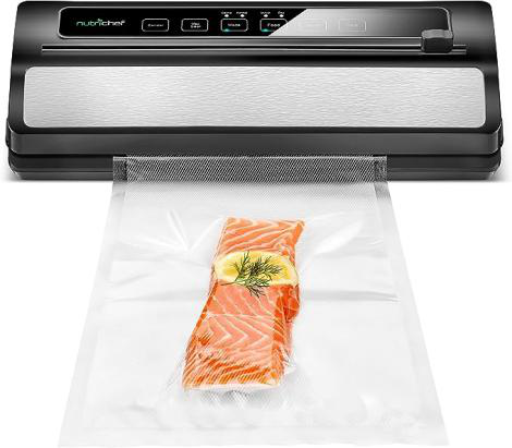 Vacuum Sealer and Sealed Bag