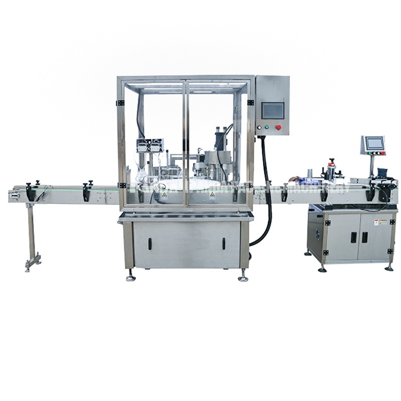 PLC Control System of Rotary Liquid Filling Machines