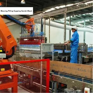 Full Automatic Water Blowing Filling Capping Combiblock
