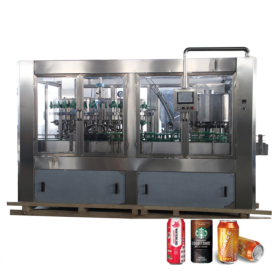 2 in 1 Carbonated Beverage Aluminum Canning Machine