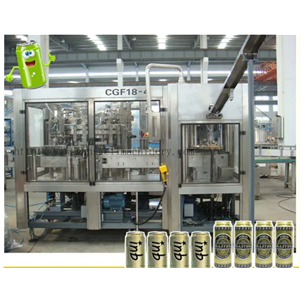 2-in-1 Monoblock Carbonated Beverage Filler & Seamer