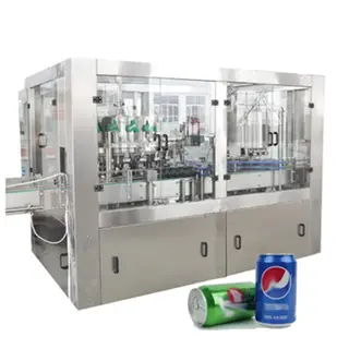 Aluminum Canned Beer Counting Filling Sealing Machine