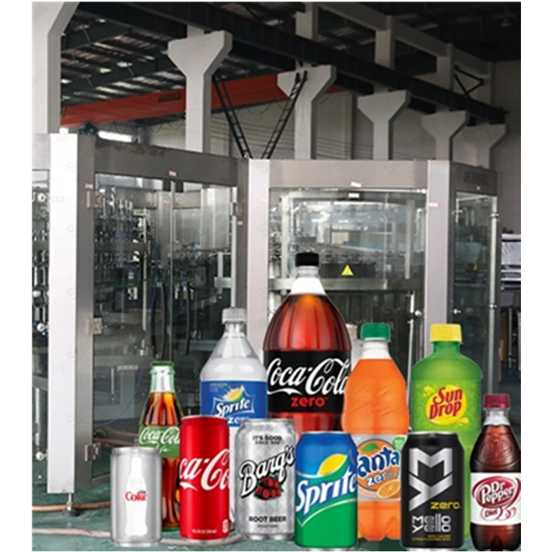 3 in 1 Monoblock Carbonated Drink Bottling Machine