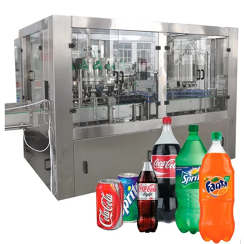 Carbonated Soft Drink Filling Machine, 350-1500ml
