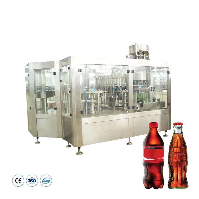 Stainless Steel Carbonated Soft Drink Filling Machine
