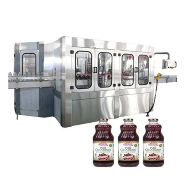 Volumetric Cranberry Juice Bottling Machine, 350-1500 ml