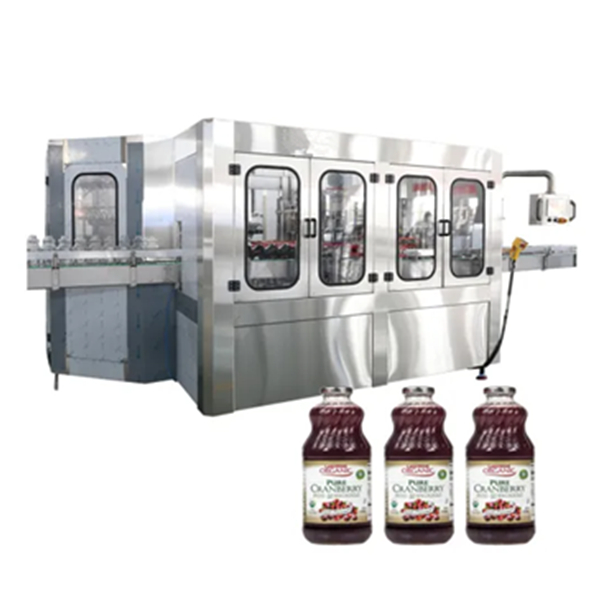 Volumetric Cranberry Juice Bottling Machine, 350-1500 ml