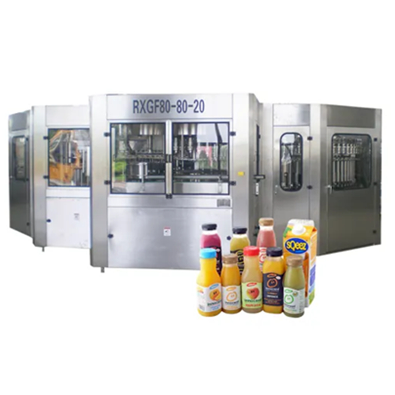 3 in 1 Monoblock Juice Bottling Machine, 2500-24000 BPH, SGS