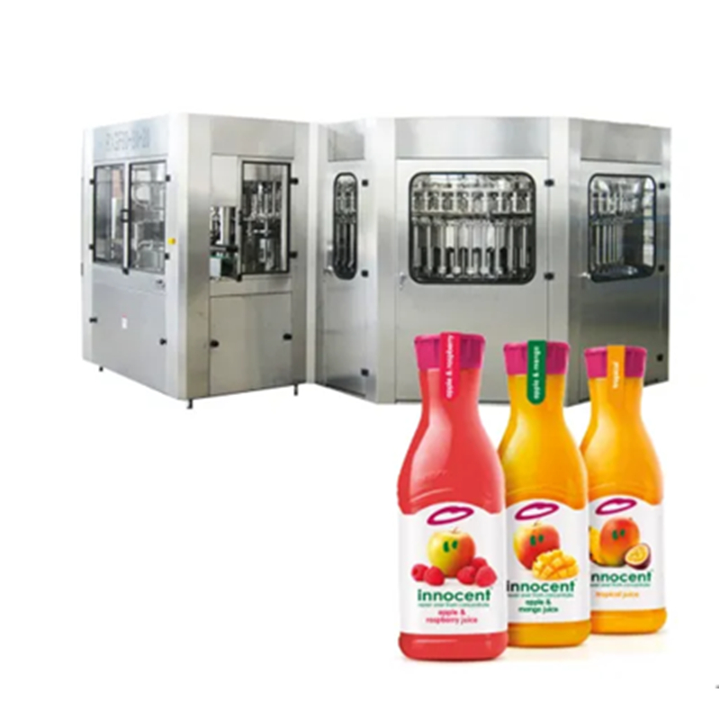 Automatic Rotary Juice Bottling Machine, 2000-20000 BPH