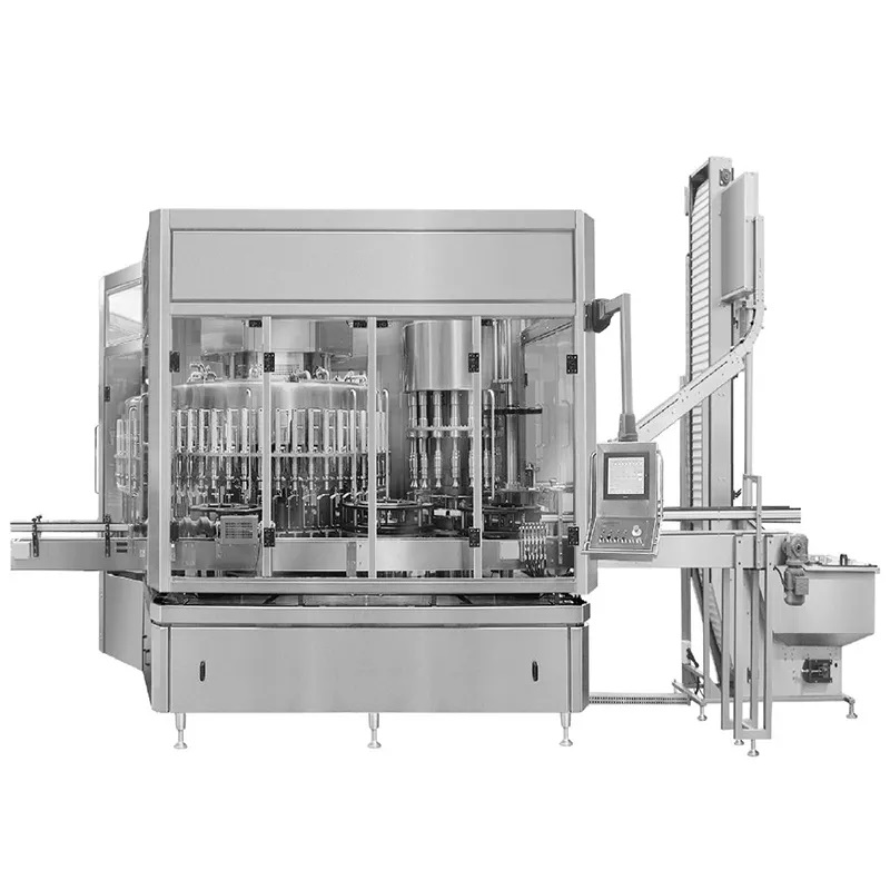 Fully Automatic Orange Juice Filling and Labeling Machine