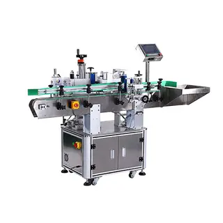 Automatic Bottle Labeling Machine, Stainless Steel
