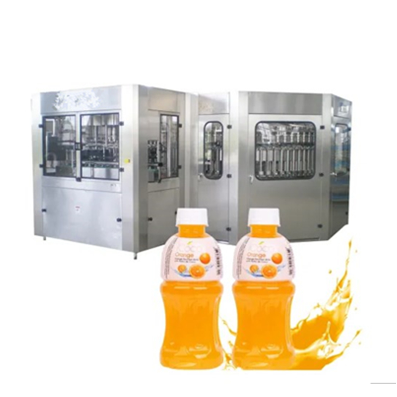 4-in-1 Monoblock Juice Bottling Machine, 15000 BPH 500ml