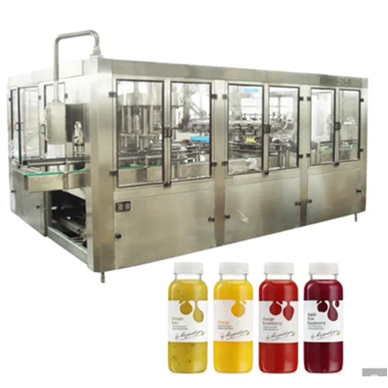 PET Bottle Pulp Juice Filling Machine, 20000 BPH 500 ml