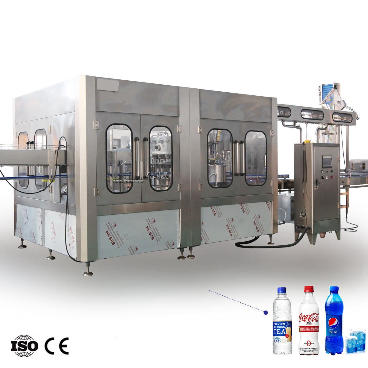 Carbonated Water Filling Machine, Full Automatic