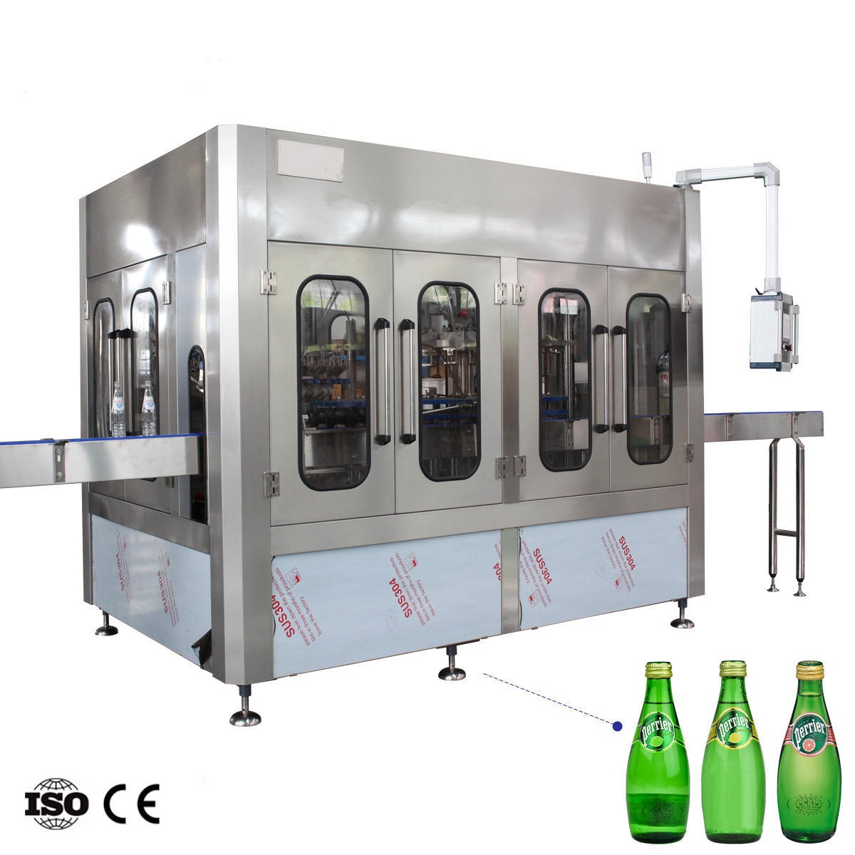 Full Automatic Glass Bottle Water Filling Machine