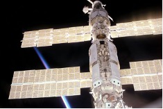 Solar panels on the International Space Station Solar panels on the International Space Station