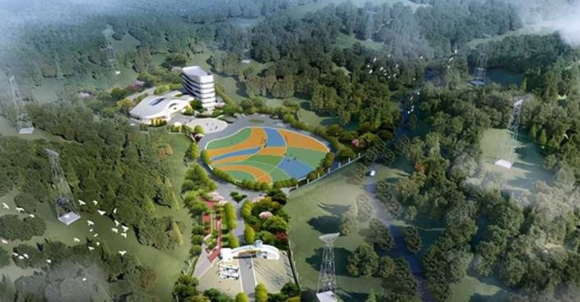 The space solar power station in Chongqing