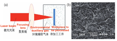 Microstructure formed by SF6 background