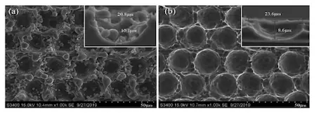 Texturing surface microstructure