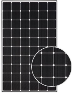 Monocrystalline Solar Module, 355W, Efficiency 20.6%