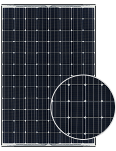 Monocrystalline Solar Panel, Rated Power 340W, Efficiency 20.3%