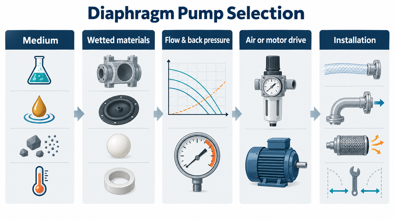 How to Choose a Diaphragm Pump How to Choose a Diaphragm Pump