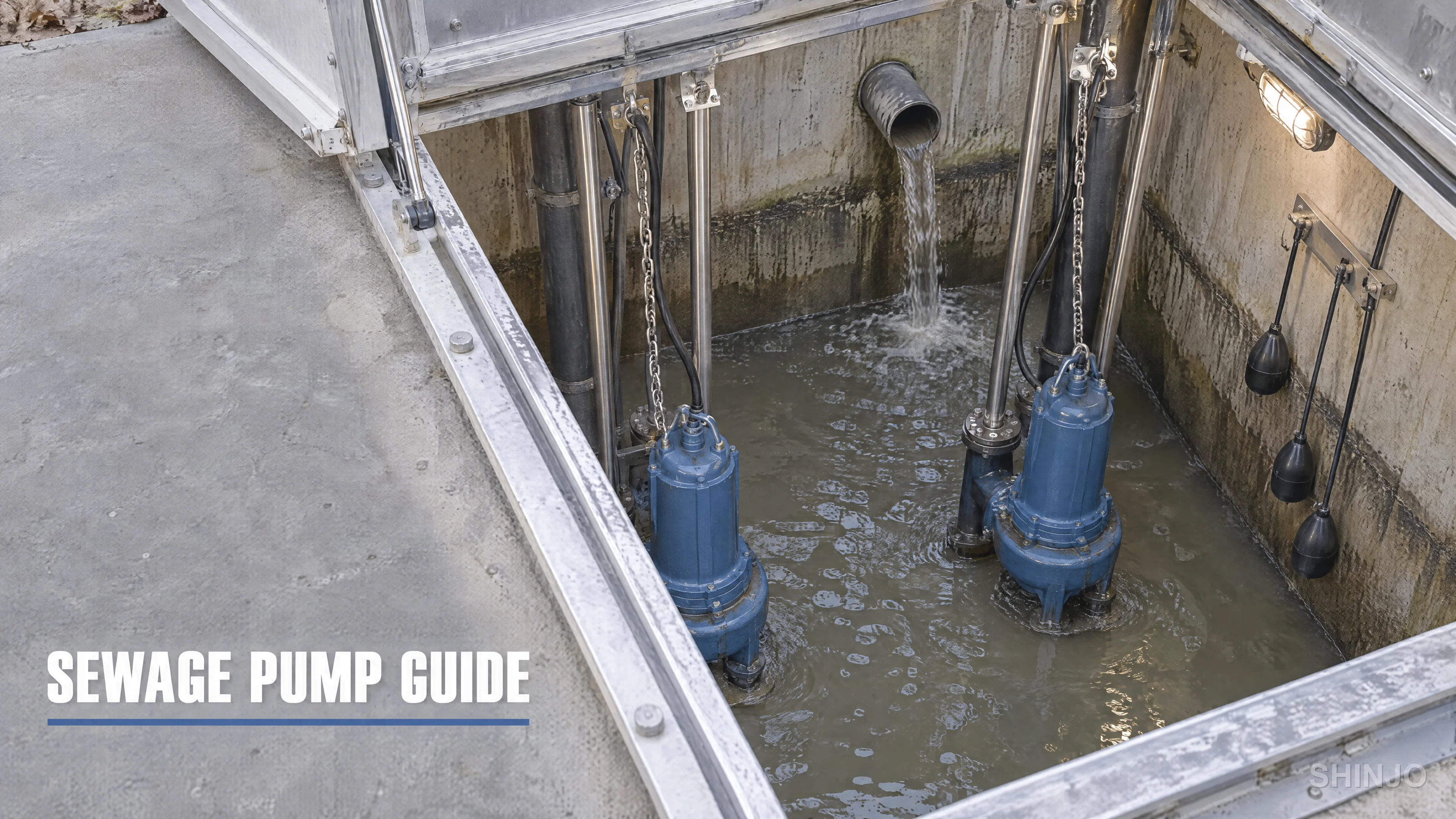Sewage Pump: Types, Lift Stations, Sizing and Controls