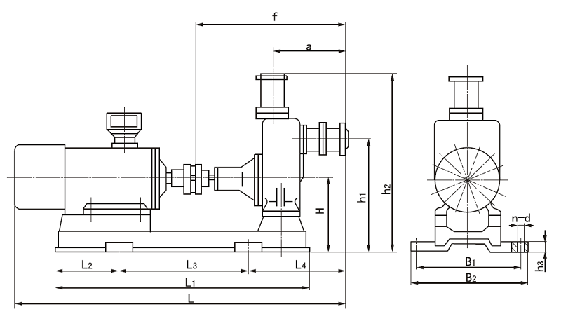 ZW Self-priming Non-clogging Sewage Pump Structure