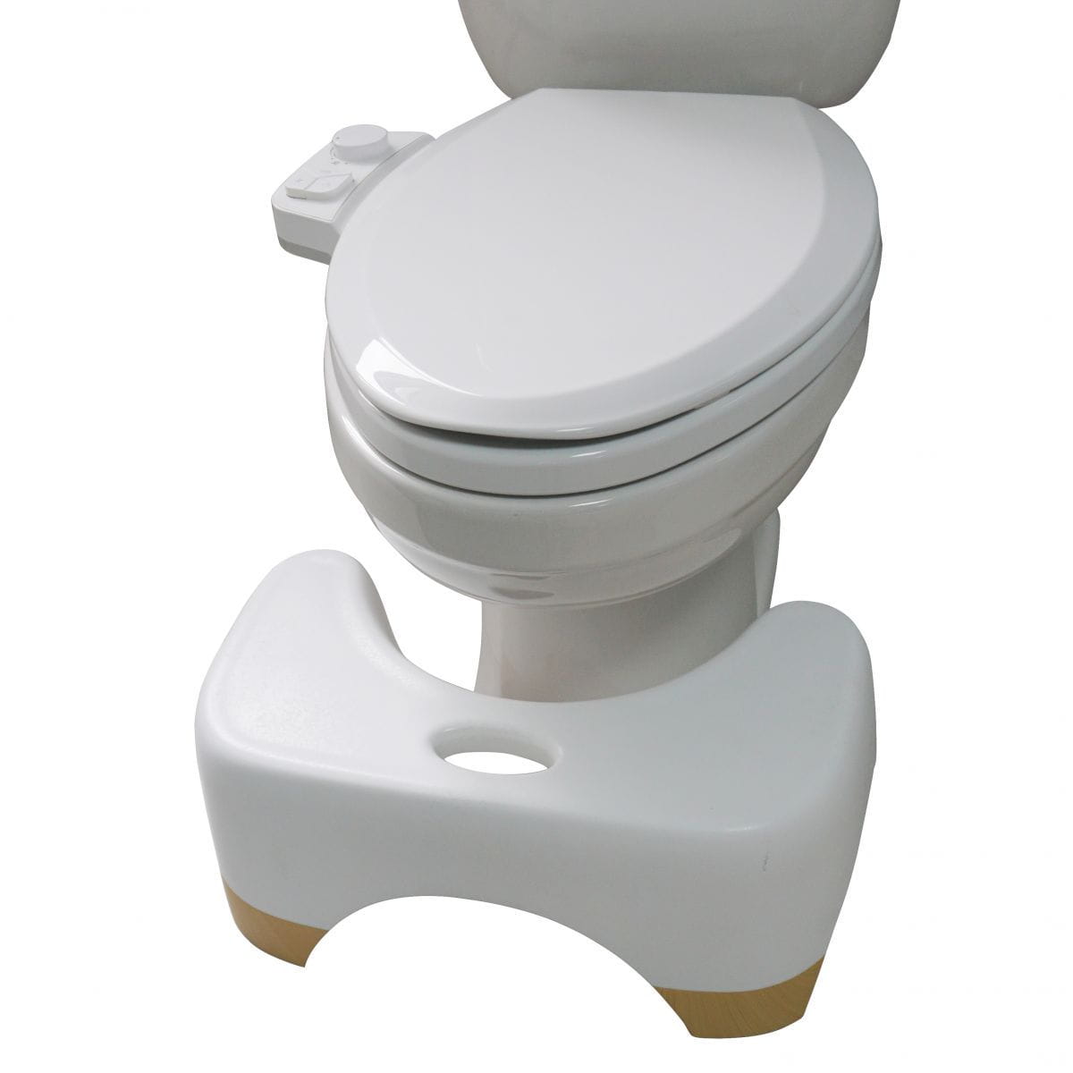 7" Durable Duty Plastic Portable Squatting Poop Foot Stool