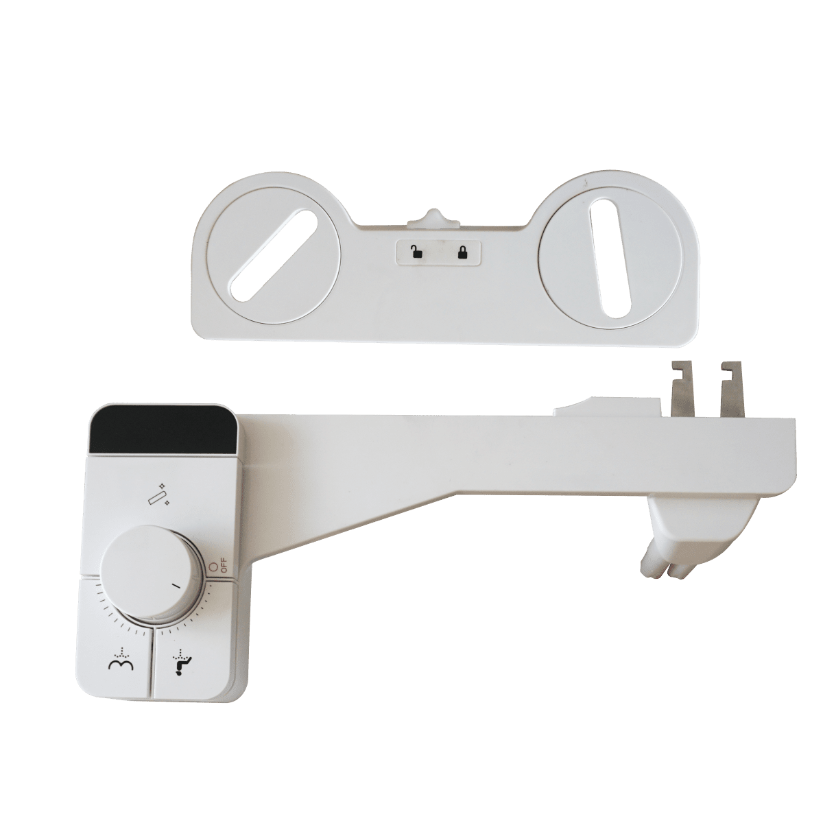 Quick disassembly quick connection bidet attachment