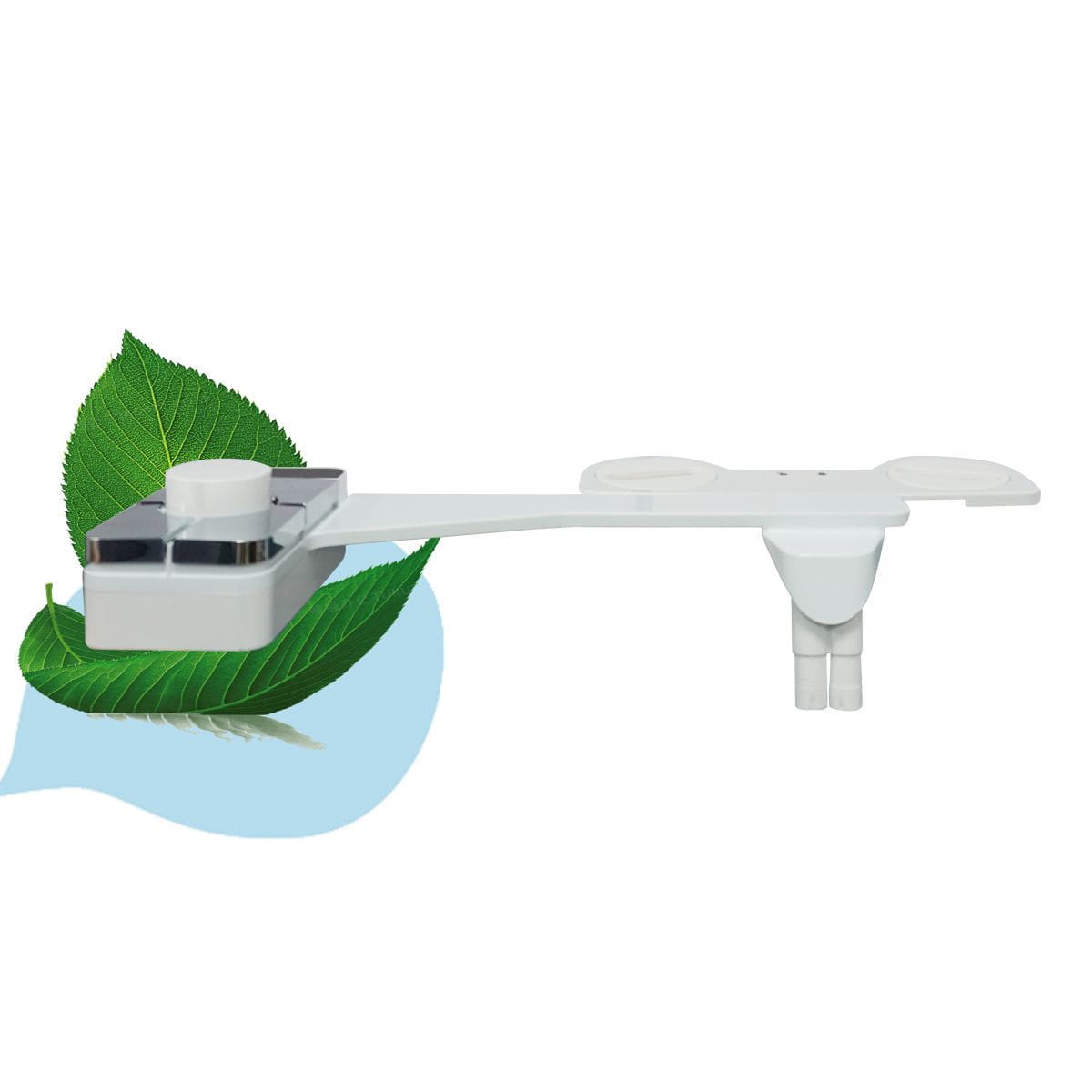 Ultra slim bidet attachment of one click disassembly