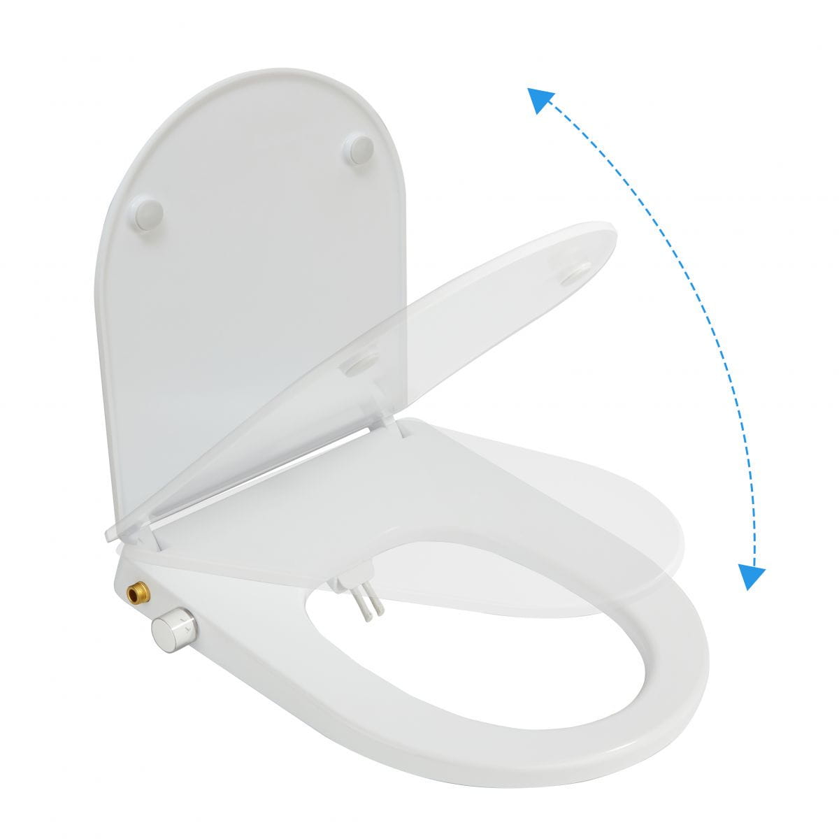 Electronic Bidet Toilet Seat with Heated Seat