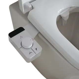 Bidet attachment of nozzle Self-cleaning
