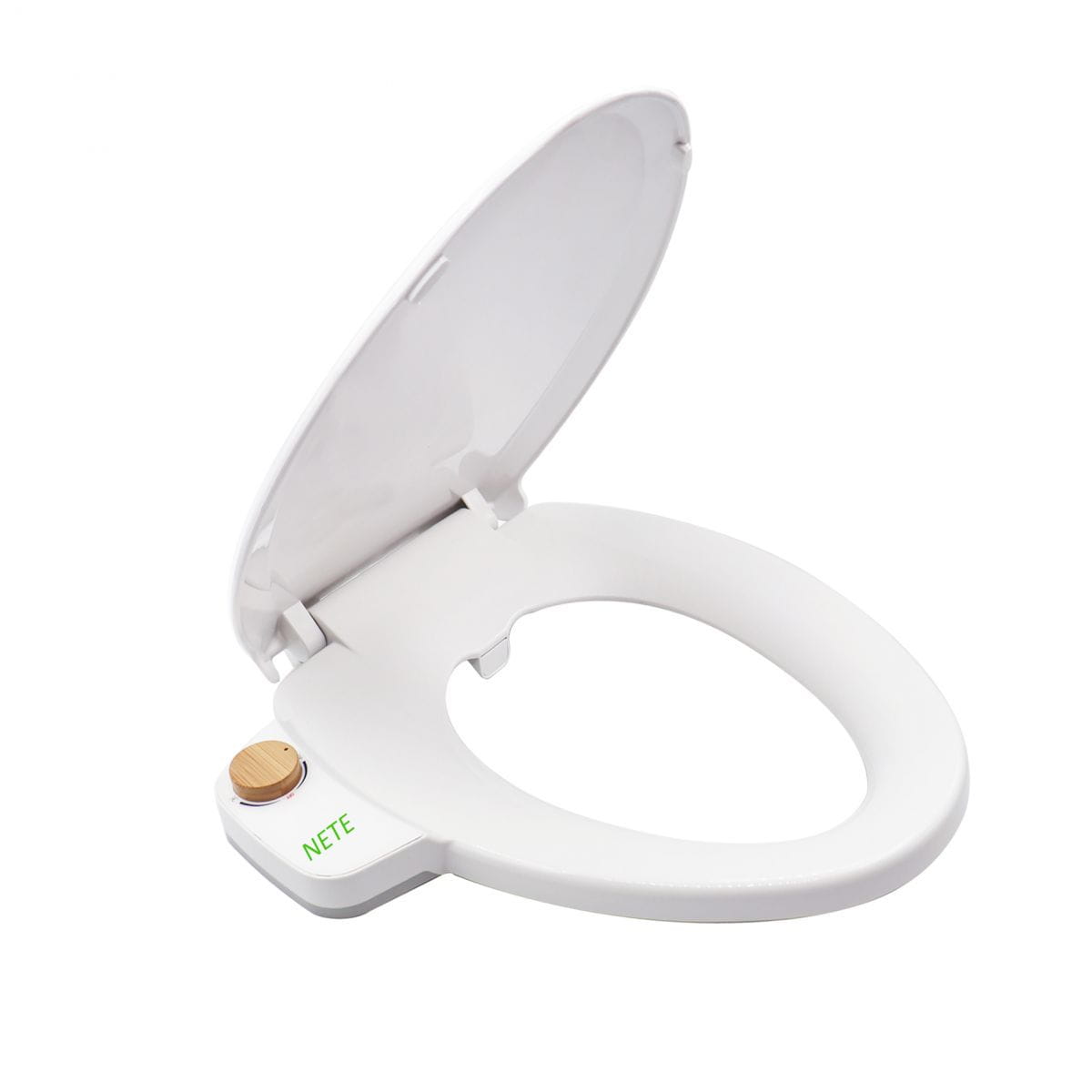 Non-Electric seat Dual Nozzle Bidet Toilet Seats Fit Elongated Toilets