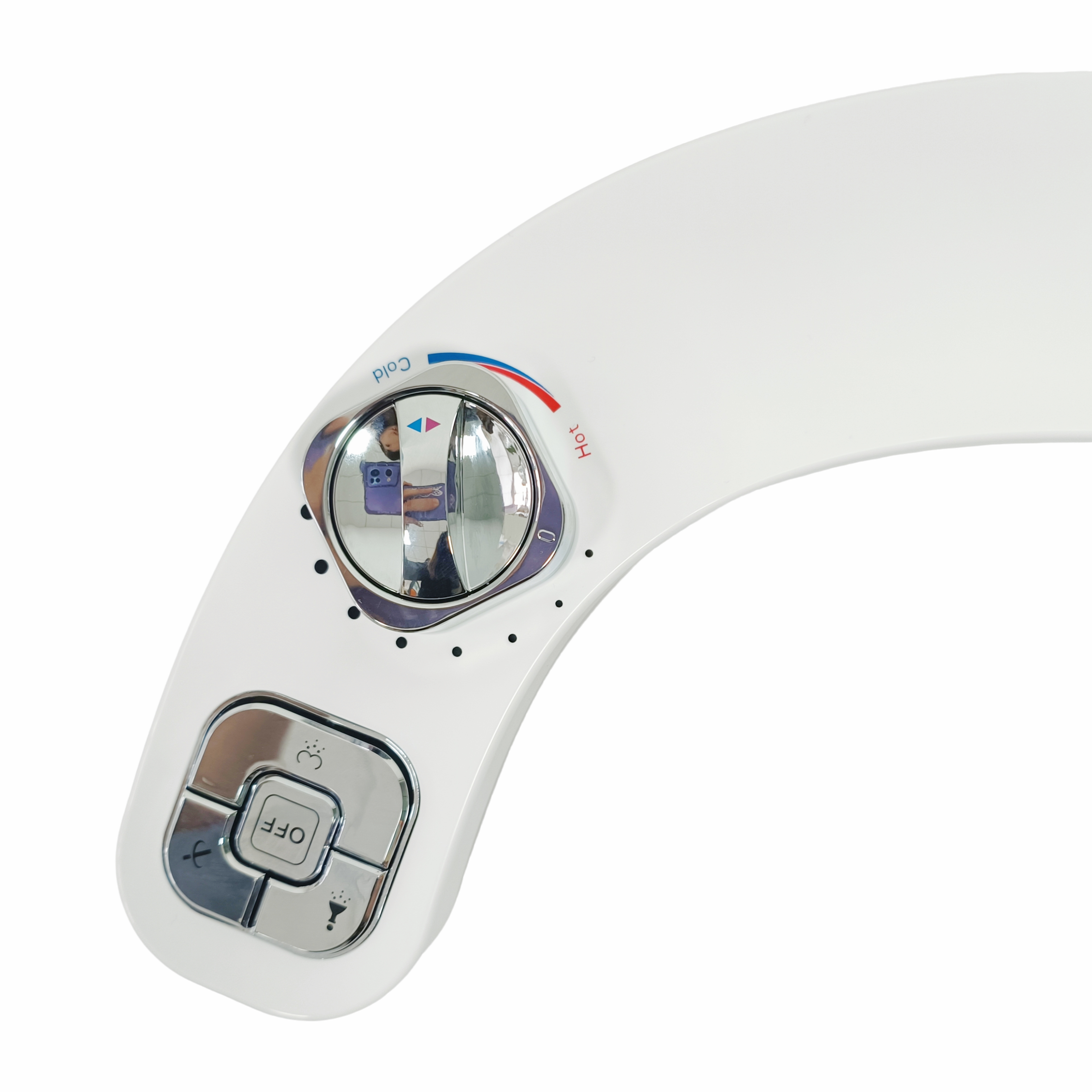 Hot and Cold Water Bidet Adjustable Abs Plastic Toilet Bidet Attachment Non Electric Toilet Bidet for Seat Attachment Hot and Cold Water Bidet Adjustable Abs Plastic Toilet Bidet Attachment Non Electric Toilet Bidet for Seat Attachment