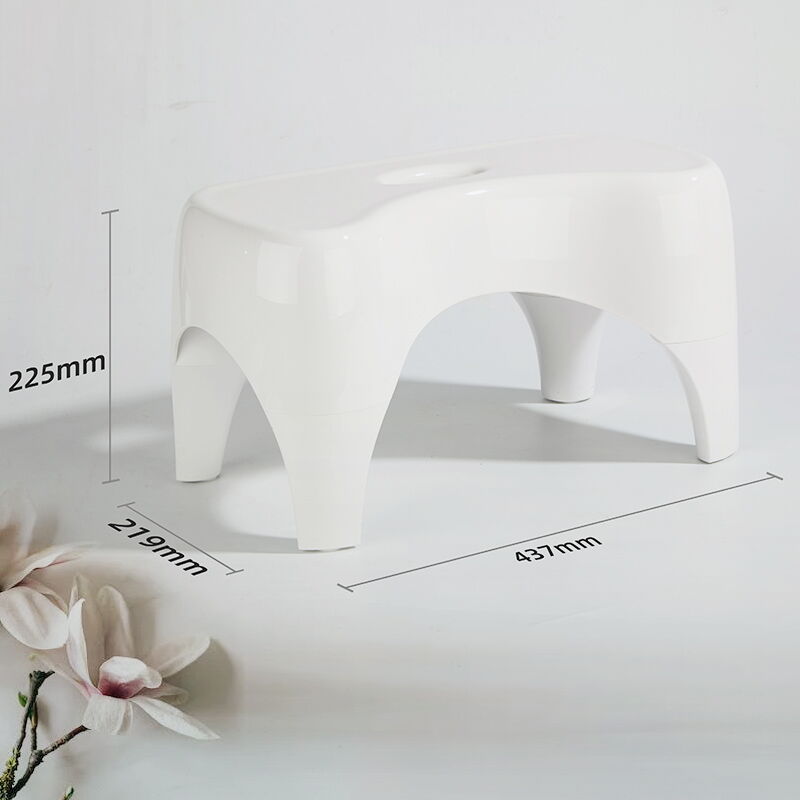 Youth-friendly 9" Tall Squatting Poop Toilet Stool