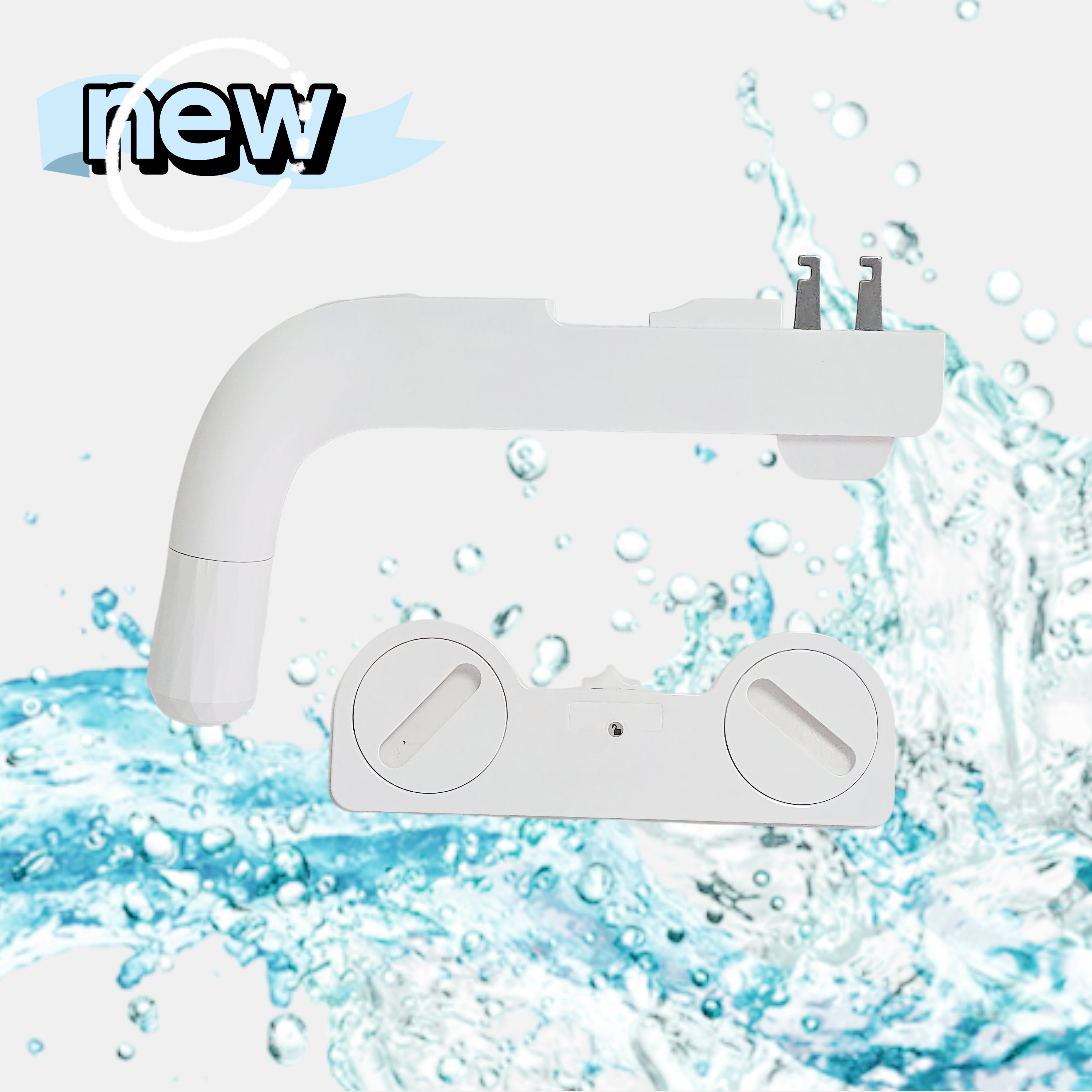 Bidet Attachment with Spray Gun Adjustable Water Pressure Two in One Bidet Non-Electric Toilet Bidet Attachment Bidet Attachment with Spray Gun Adjustable Water Pressure Two in One Bidet Non-Electric Toilet Bidet Attachment