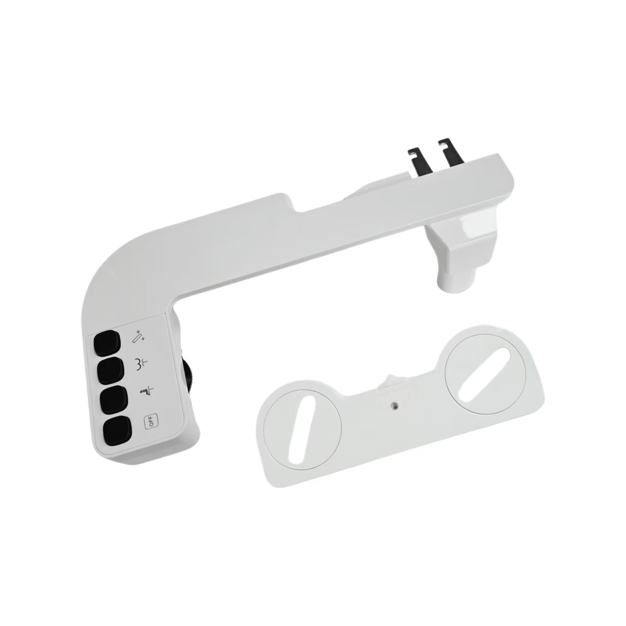 Dual Nozzle Bidet Fresh Cold Water Bidet Toilet Seat Attachment for Toilet Non Electric Toilet Bidet Dual Nozzle Bidet Fresh Cold Water Bidet Toilet Seat Attachment for Toilet Non Electric Toilet Bidet
