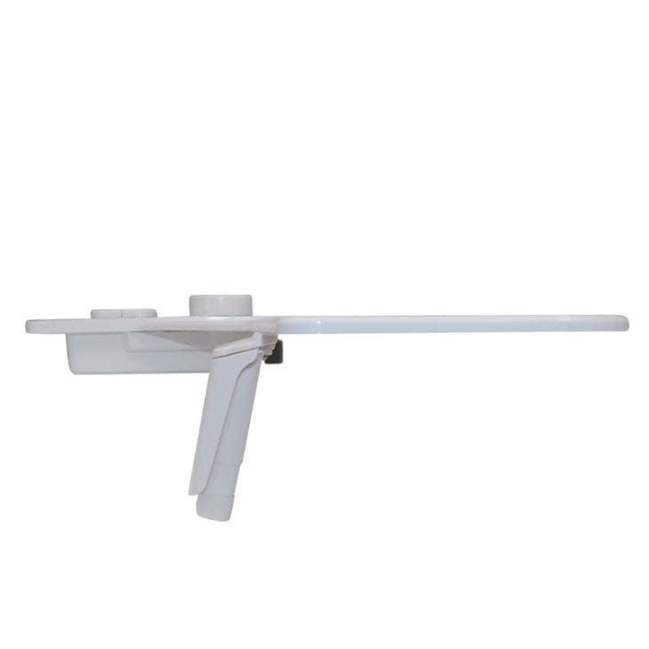 ABS Plastic Brushed Stainless Steel Panel Bidet Seat