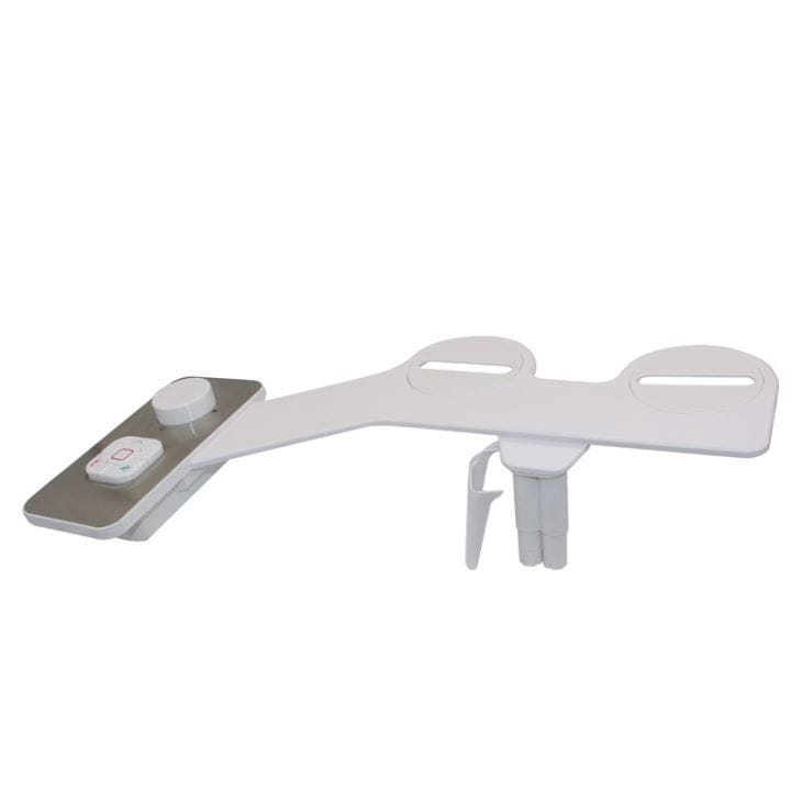 ABS Plastic Brushed Stainless Steel Panel Bidet Seat